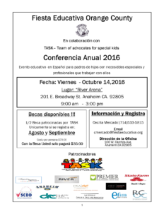 2016- CONFERENCE FLYER -FE -2 pages - OK